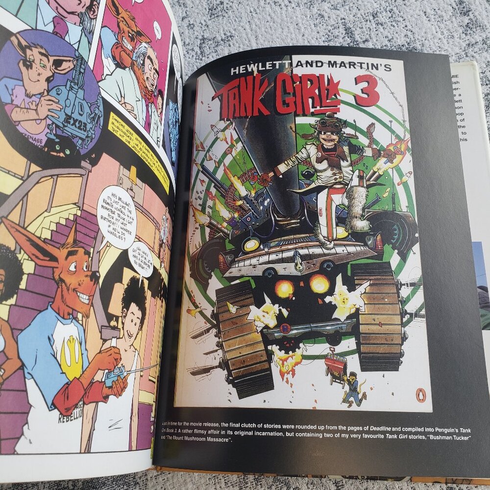 The Cream of Tank Girl Hard Cover Graphic Novel Comic Book First Edition 2008 - Picture 6 of 16